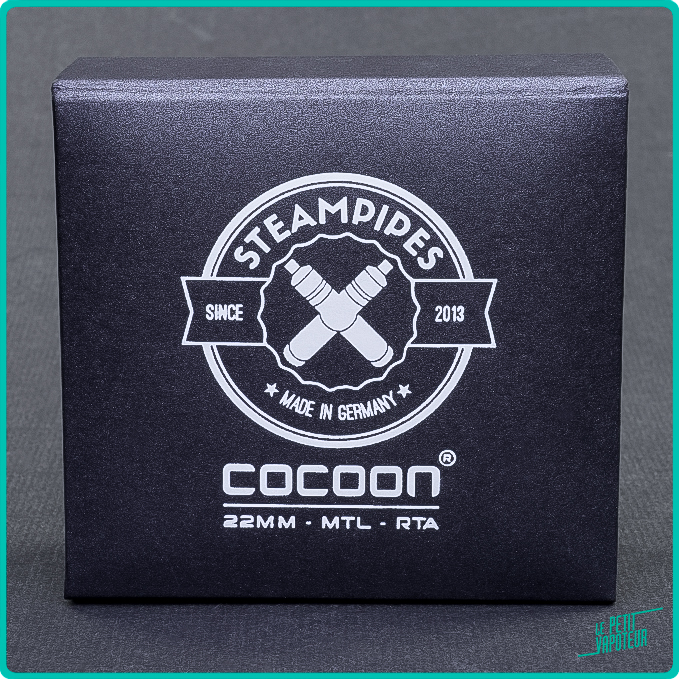 Packaging de l'Atomiseur Cocoon RTA Steampipes